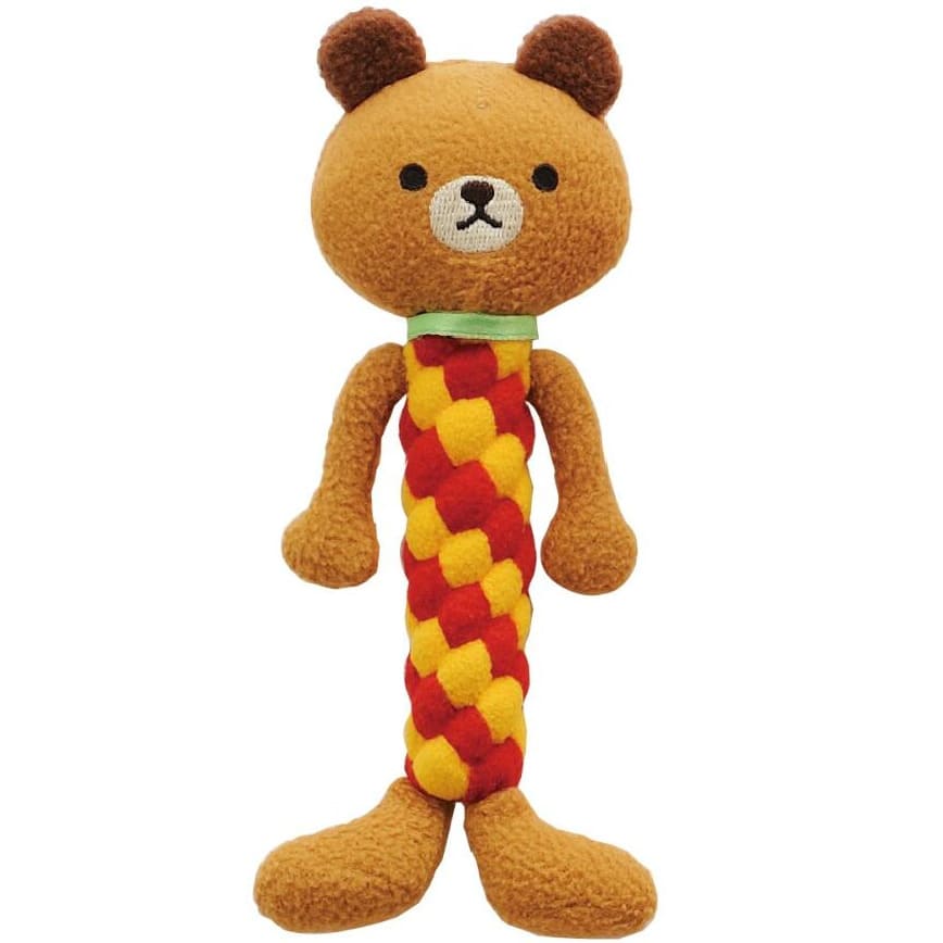 日本Bonbi ILOVEPETS Dental Animal 嚴選狗狗護齒玩具 熊熊