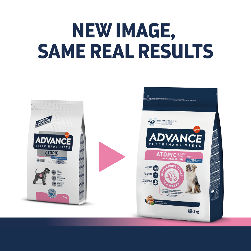 ADVANCE 處方糧 狗糧 中大型犬皮膚配方 ATOPIC MEDIUM-MAXI 3kg (529310) (新舊包裝隨機發貨)