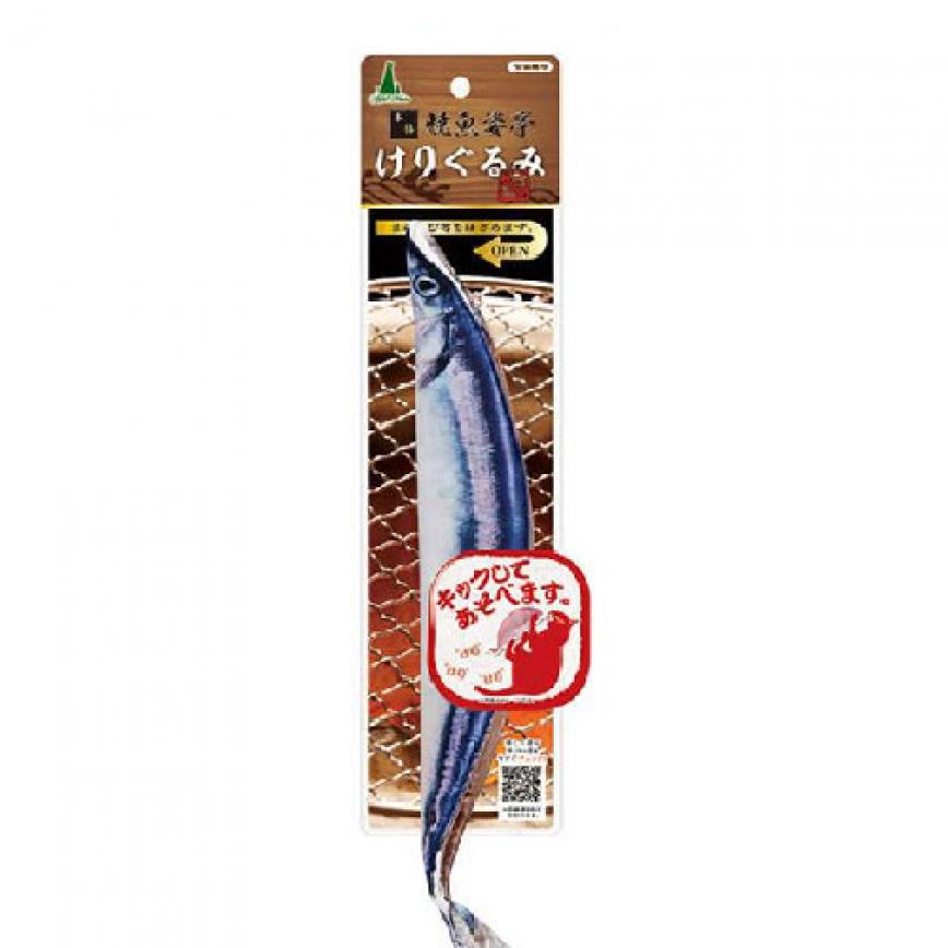 日本Petio 燒魚姿亭 貓玩具 秋刀魚