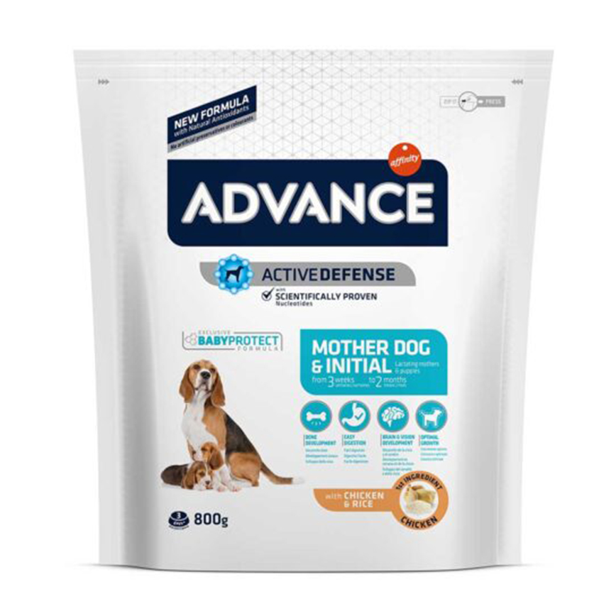 ADVANCE 狗糧 日常護理 懷孕或產後狗媽媽及初生BB狗糧 MOTHER DOG & INITIAL 800g (923529)