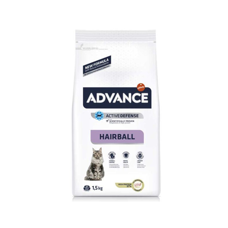ADVANCE 成貓糧 特殊護理 毛球護理 火雞大米 1.5kg (537211) (TBS)