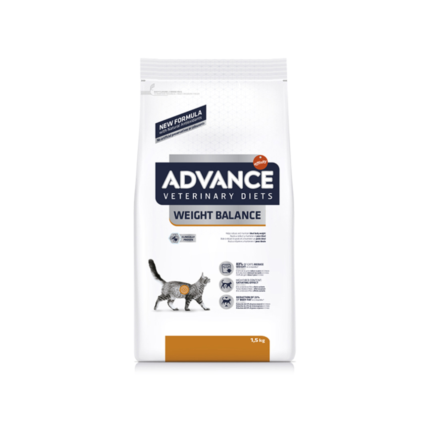 ADVANCE 處方糧 貓糧 減肥配方 1.5kg (923913) (新舊包裝隨機發貨) 圖 3