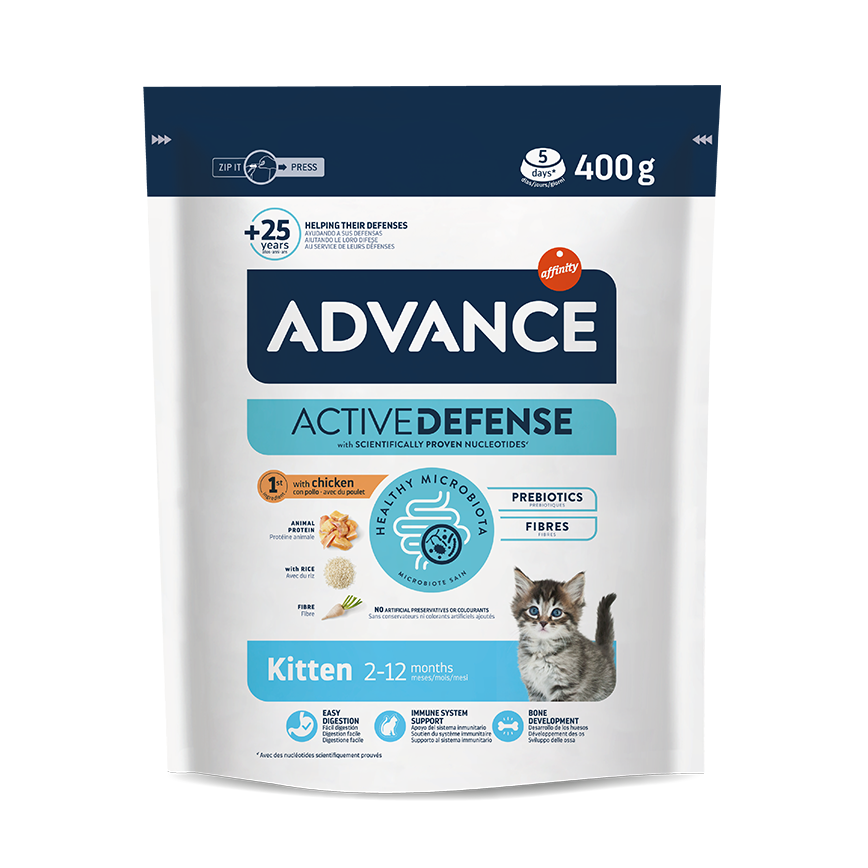 ADVANCE 幼貓糧 日常護理 (適合年齡2個月至12個月) 400g (924521) 圖 2