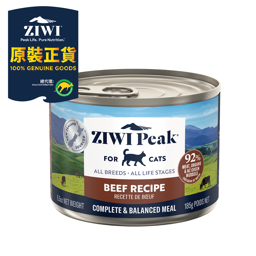 ZiwiPeak 貓 牛肉 185g