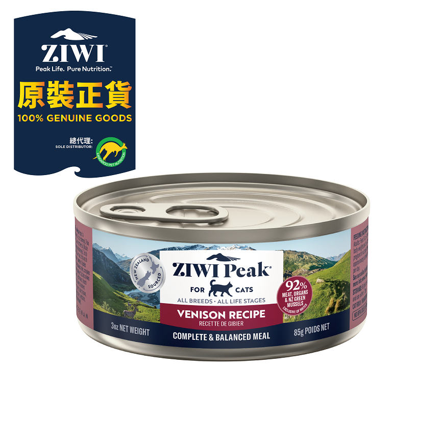 ZiwiPeak 貓罐頭 鹿肉 85g