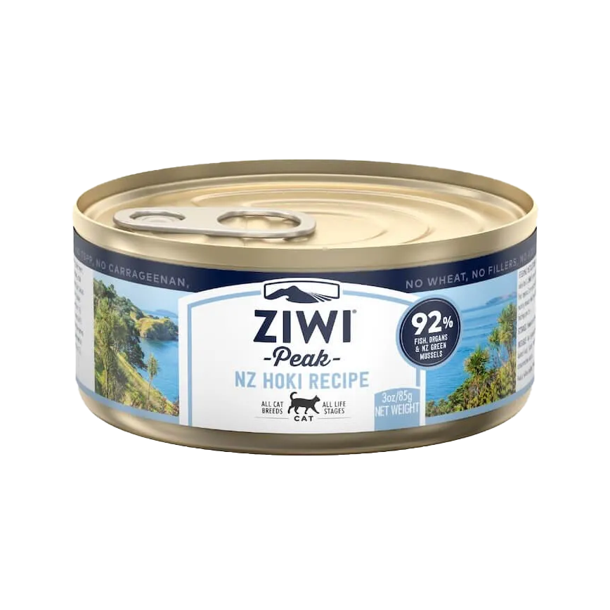 ZiwiPeak 貓罐頭 長尾鱈魚配方 Hoki 85g (CCH85) (TBS)