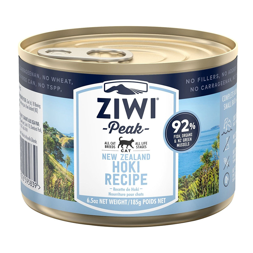 ZiwiPeak 貓罐頭 長尾鱈魚配方 Hoki 185g (CCH185) (TBS)