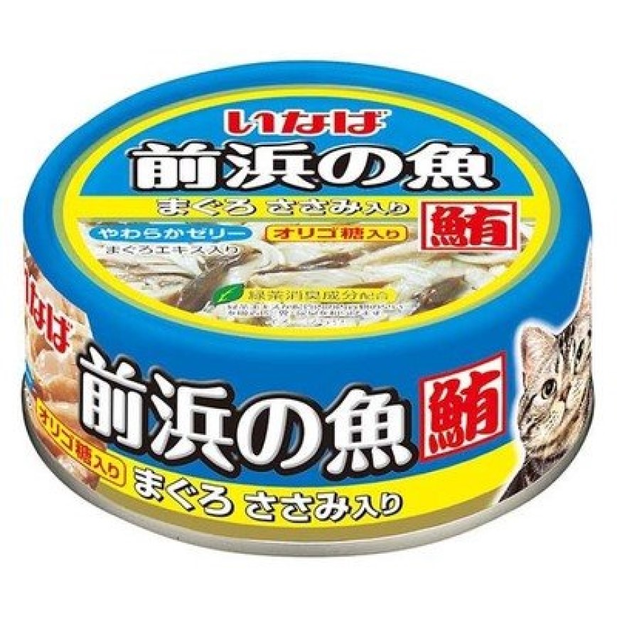 CIAO 貓罐頭 INABA 前浜の魚 金槍魚+雞 115g (IWF-153) 圖 1