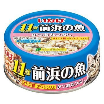CIAO 貓罐頭 INABA 前浜の魚 11歲以上 鰹魚 115g (IWF-147) 圖 1
