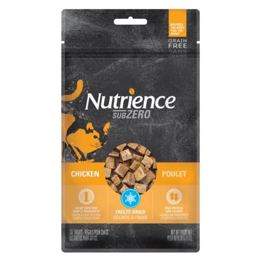 Nutrience SUBZERO 貓零食 凍乾脫水貓零食 鮮雞肉 30g (C2982)