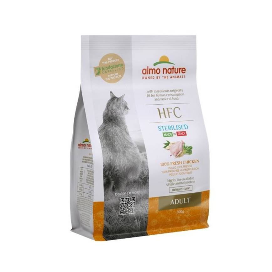 Almo Nature HFC 成貓或絕育貓糧 新鮮雞肉 1.2kg (9163)