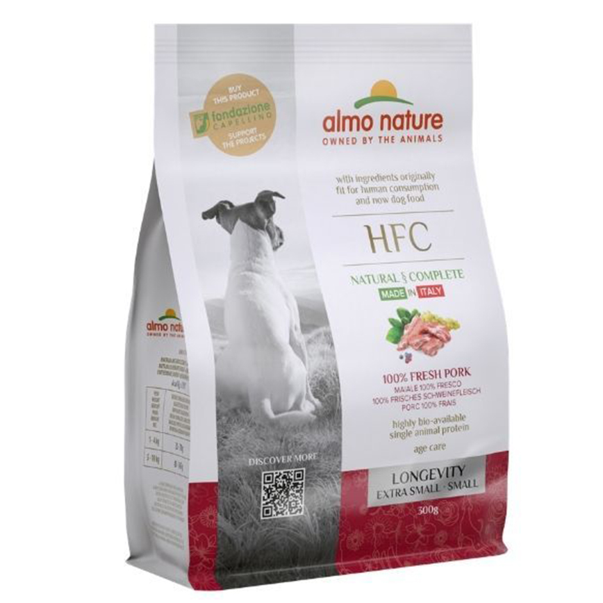 Almo Nature HFC 狗糧 養生新鮮豬肉 細粒裝 300g (9221) (停售)