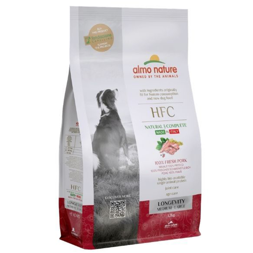 Almo Nature HFC 狗糧 養生新鮮豬肉 大粒裝 8kg (9371) (TBM)