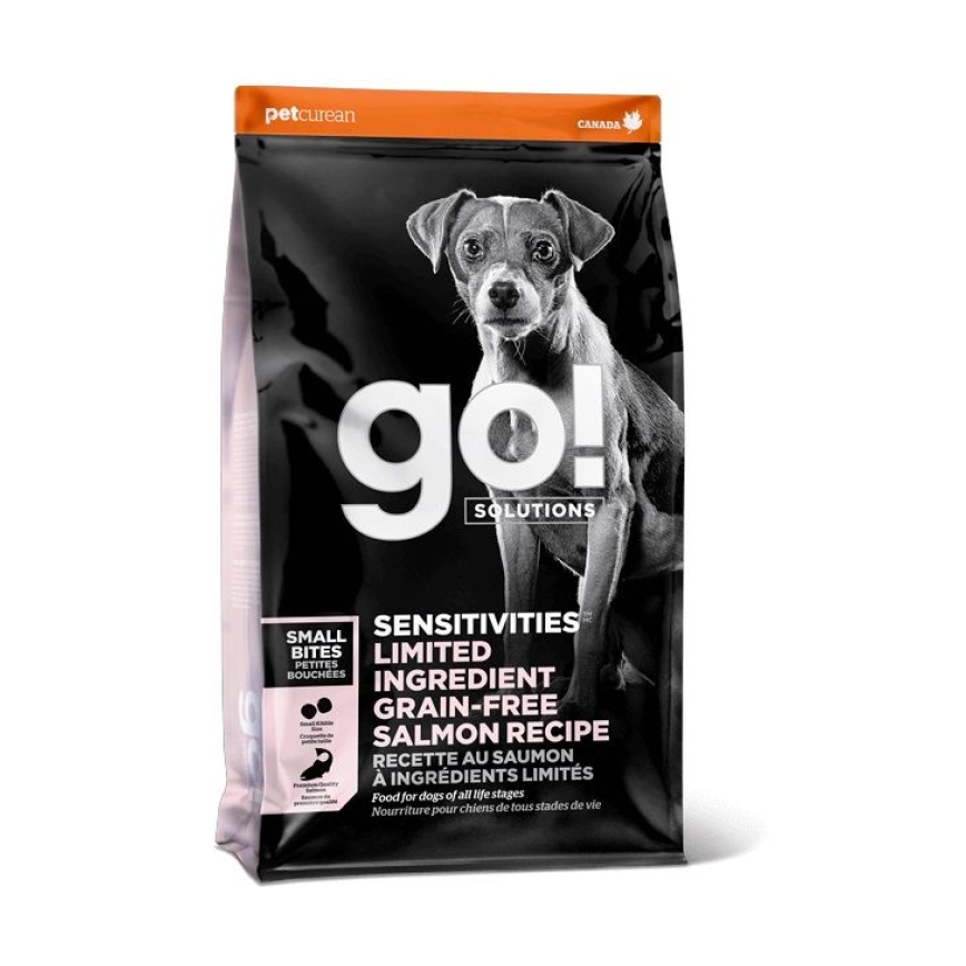 GO! SOLUTIONS 狗糧 低敏美毛系列 三文魚 細粒裝 3.5lb (1303158T)