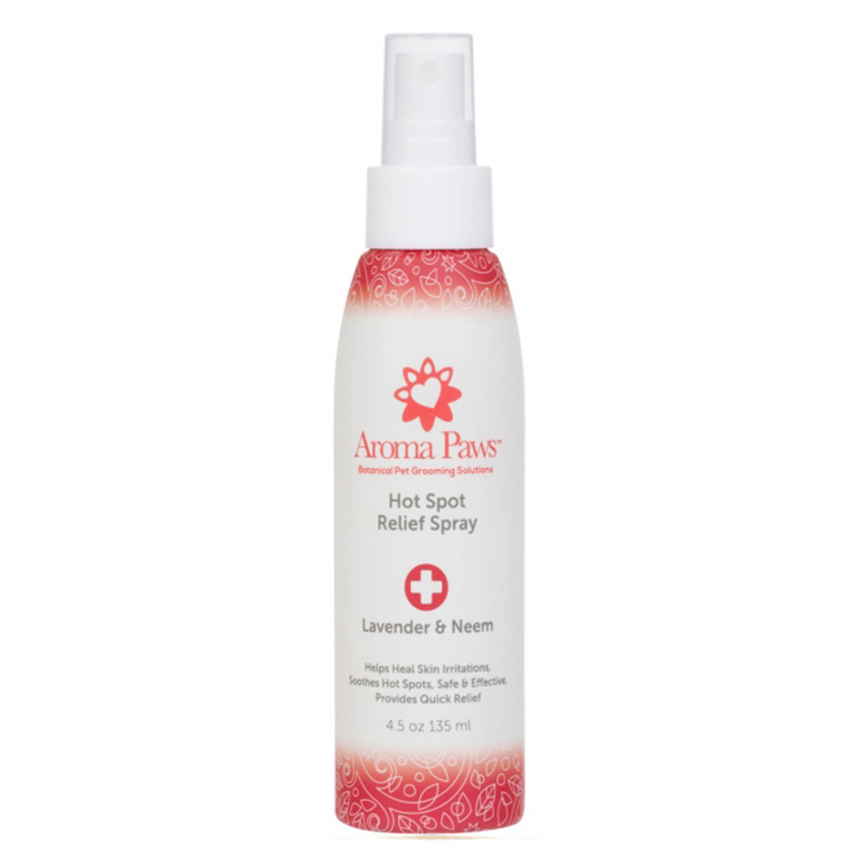 Aroma Paws 天然舒緩噴霧 薰衣草 Hot Spot Relief Spray with Lavender & Neem 4.5oz (犬用) (AP107)