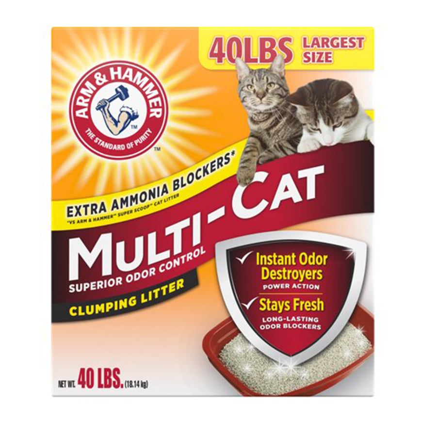 ARM & HAMMER貓砂 特強凝結力配方 Multi Cat 40lbs (02406)