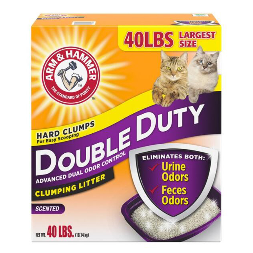 ARM & HAMMER 貓砂 特強除臭配方 Double Duty 40lbs (02408)