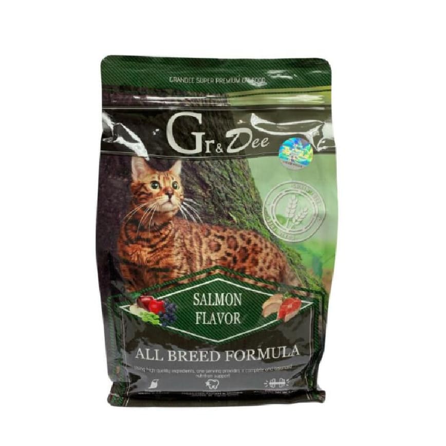 GRANDEE 無穀物成貓糧 三文魚+雞肉 1.5kg
