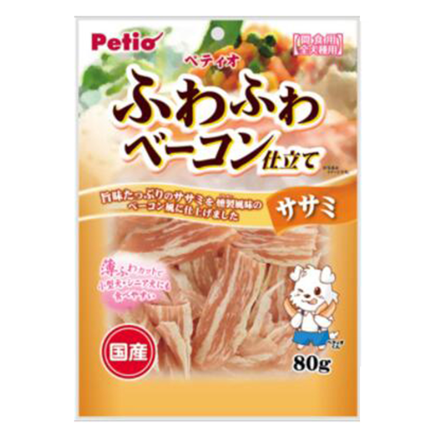 Petio 狗零食 日本產煙燻雞胸肉片 80g (90500915) 圖 1