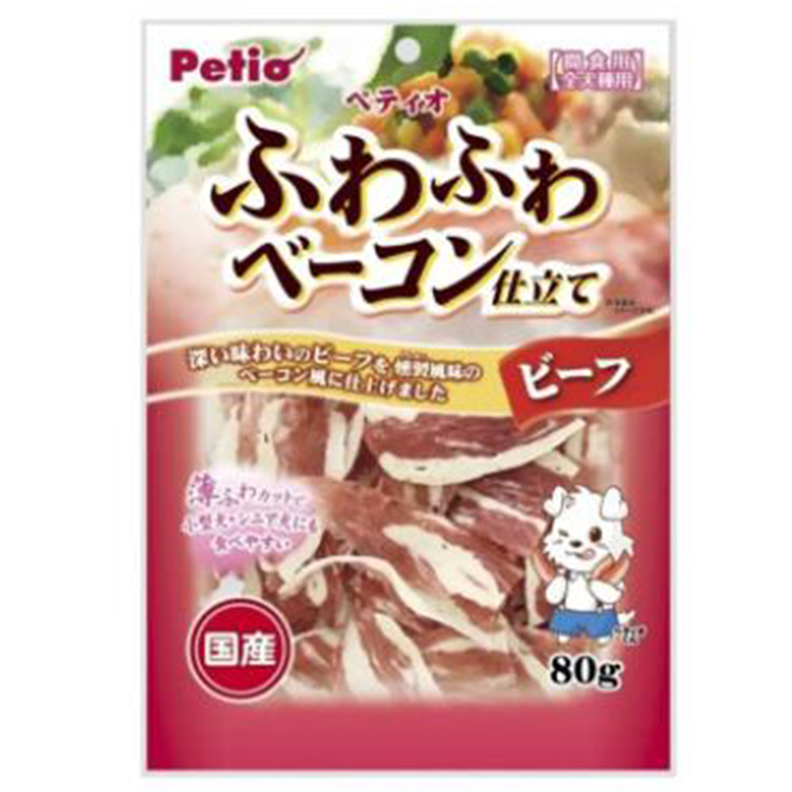 Petio 狗零食 日本產煙燻牛肉片 65g (90503110) 圖 1