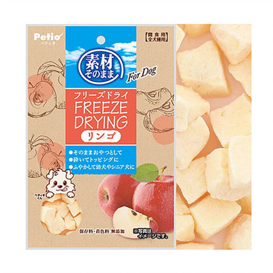 Petio 狗零食 高纖凍乾蘋果乾 原汁原味 25g (90502017) 圖 1
