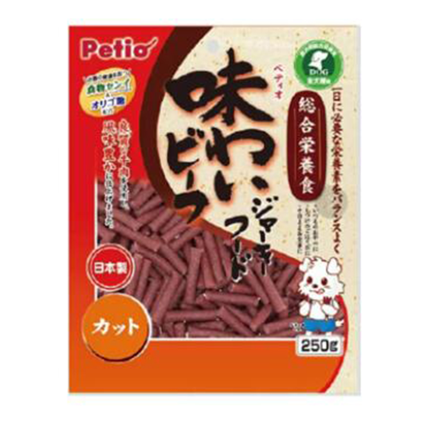 Petio 狗零食綜合營養 日本產濃郁牛肉粒 腸胃健康 250g (90502540) 圖 1