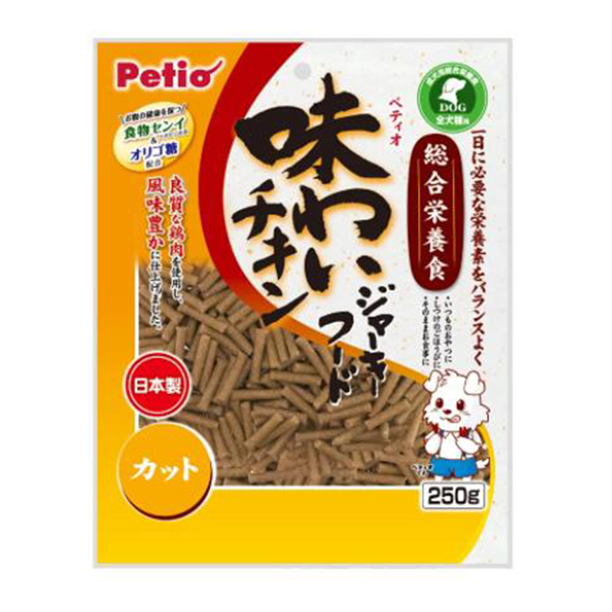 Petio 狗零食綜合營養 日本產美味雞肉粒 腸胃健康 250g (90502309) 圖 1