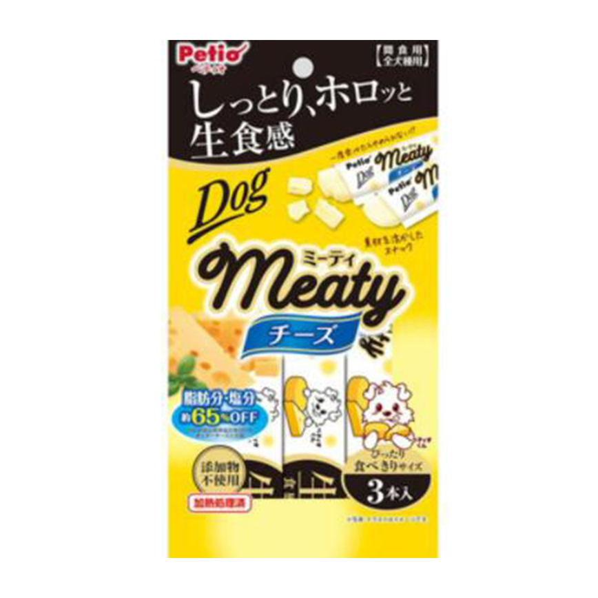 Petio 狗零食 Meaty無添加生食感 低脂低鹽芝士醬 3支裝 (90502655) 圖 1