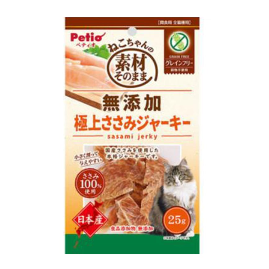 Petio 貓零食 日本產天然無添加 風乾極上雞胸肉 (90602558)