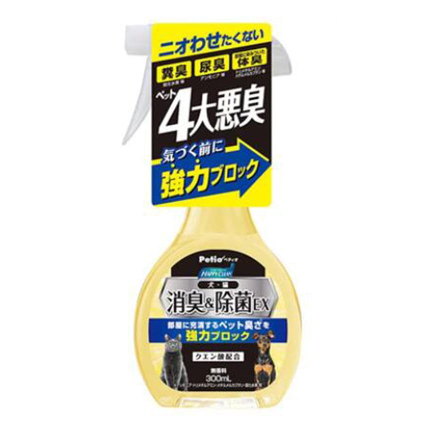Petio 強力快速除臭除菌噴霧EX 300ml (貓犬用) (91602463)