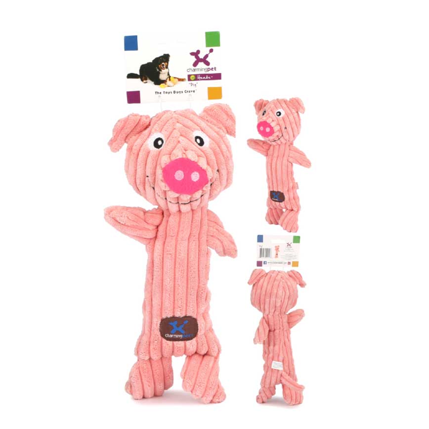 Charming Pet 嚴選狗狗訓練磨牙玩具 大頭豬 一個 圖 1