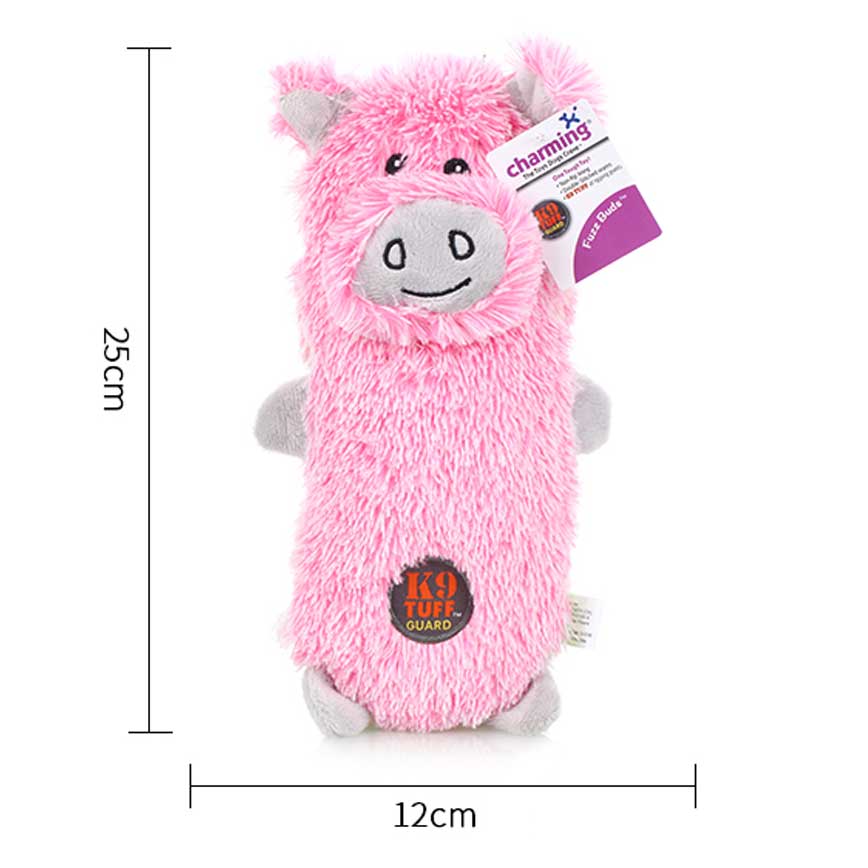 Charming Pet 嚴選狗狗訓練磨牙玩具 方塊粉豬 一個 圖 1