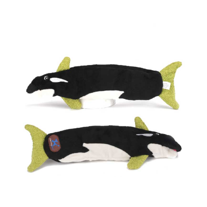Charming Pet 嚴選狗狗訓練磨牙玩具 深藍鯨魚 一個