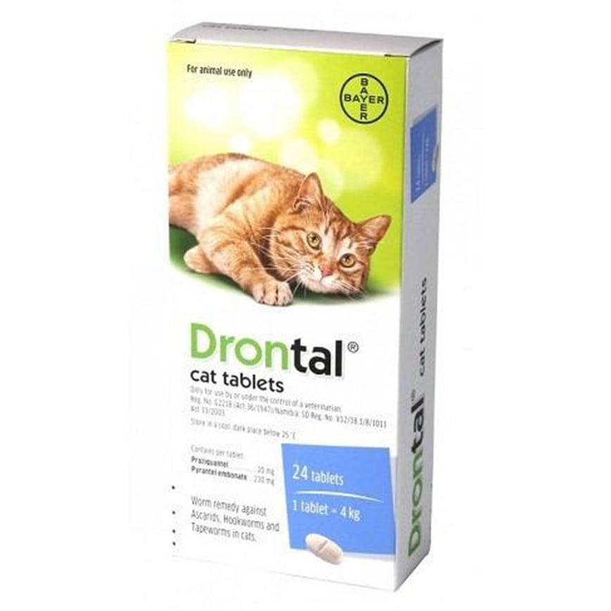 Bayer Drontal Cat 原盒24粒 (停用)