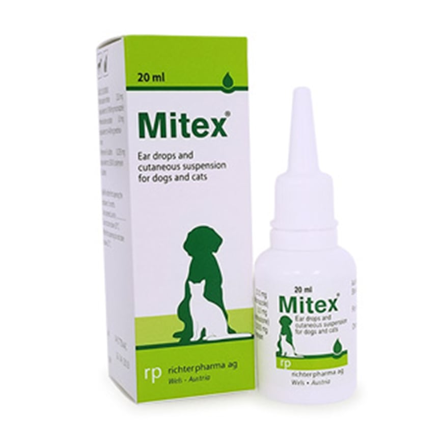 Mitex Ear drops and cutaneous suspension 除菌洗耳水 20ml