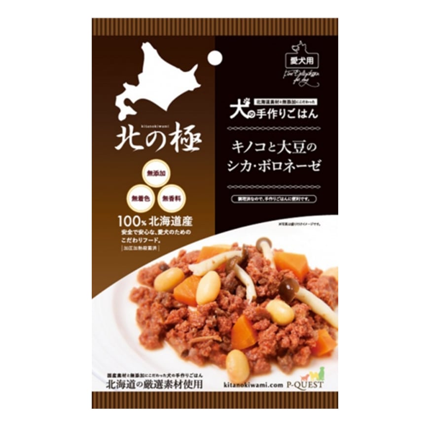 日本直送 北之極 香菇大豆鹿肉醬 70g (DTNHFA8002125)