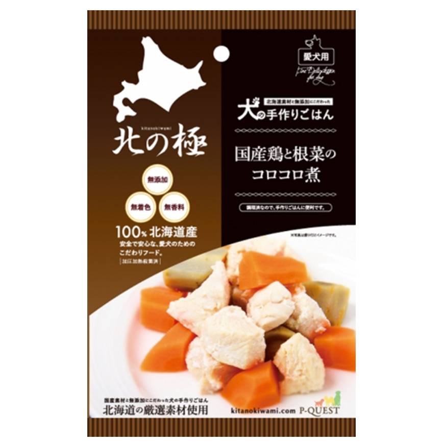 日本直送 北之極 雞肉煮根菜 80g (DTNHFA8002163)