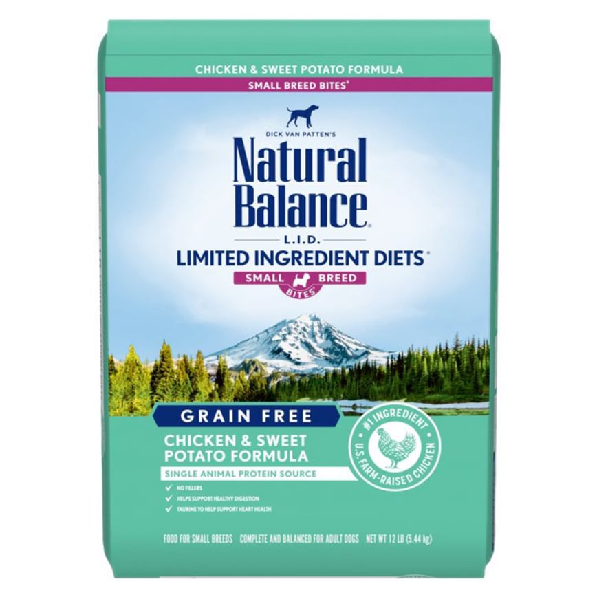 Natural Balance 狗糧 L.I.D. 無穀系 雞肉甜薯 成犬配方 細粒 12lb (停售)