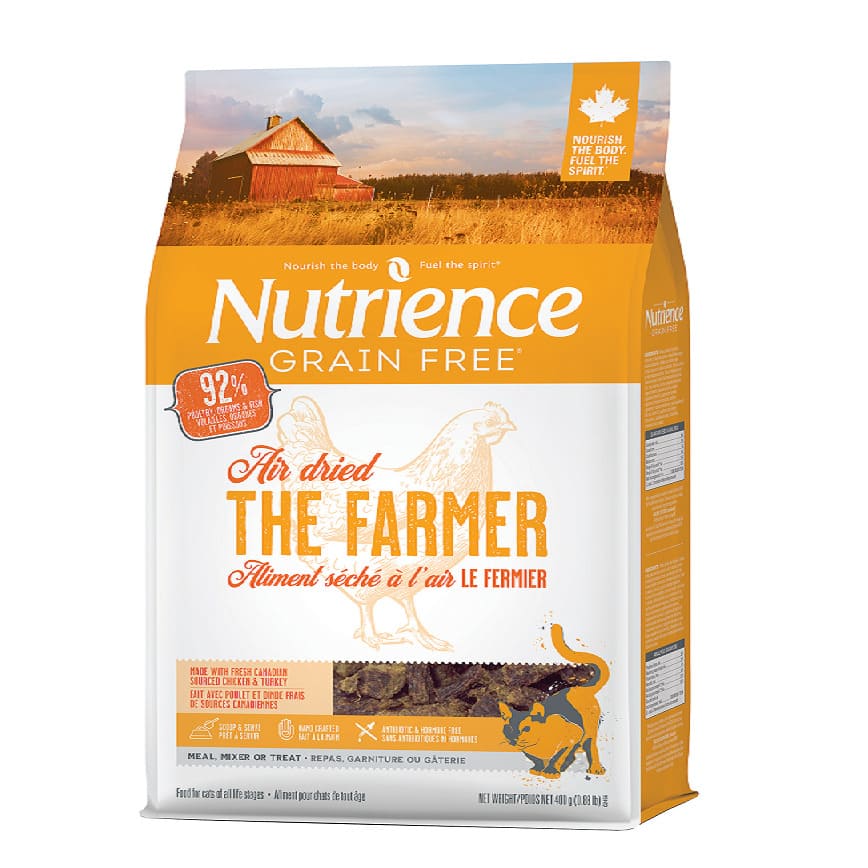 Nutrience 貓糧 無穀物農場風味 雞+火雞及三文魚 400g (C2456)