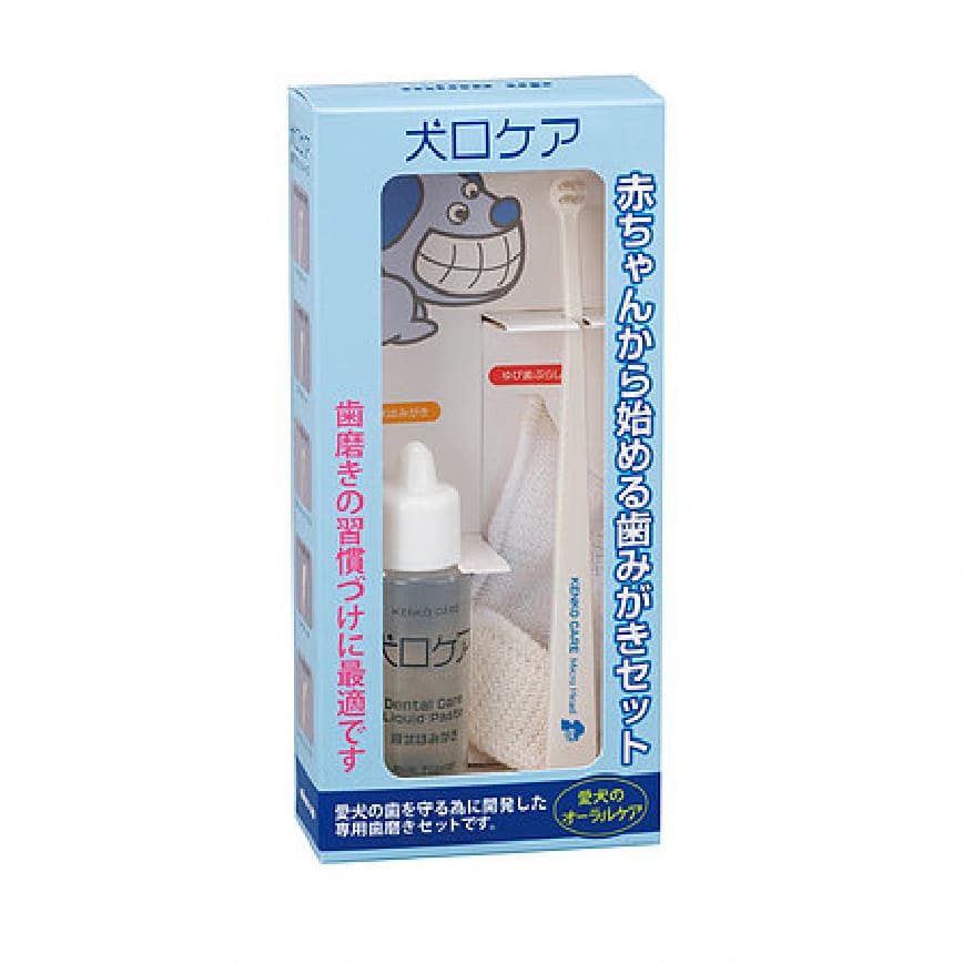 Mind Up 犬用口腔清潔套裝(液體牙膏30ml+手指套+迷你刷頭牙刷) (使用期限 2021.10) (91601351) 圖 1