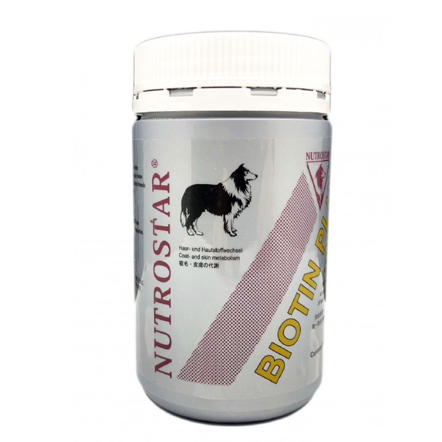 Nutrostar 犬用美毛粉 Biotin Plus for Dog 雲呢拿味 150g (EQ001) 圖 1