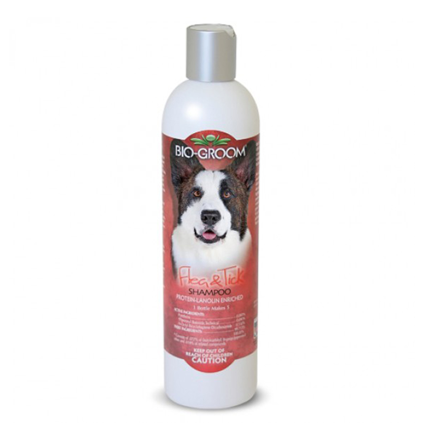 BIO-GROOM 狗狗除蚤及去蝨洗毛水 Flea & Tick 12oz (BG10112)