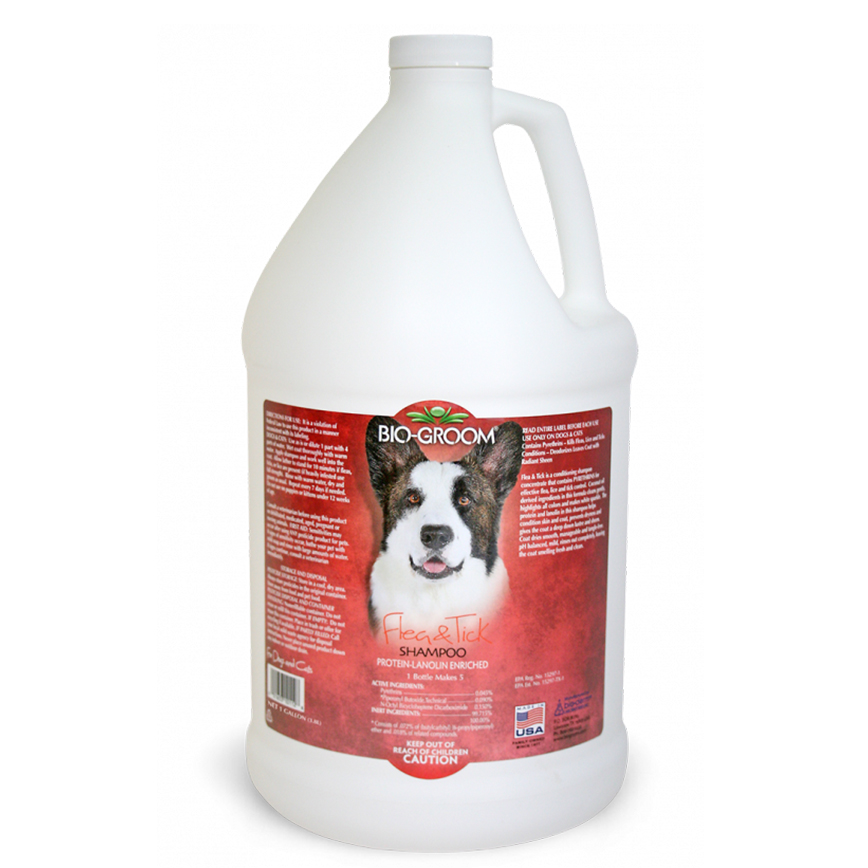 BIO-GROOM 狗狗除蚤及去蝨洗毛水 Flea & Tick 1gal (BG10128) 圖 1