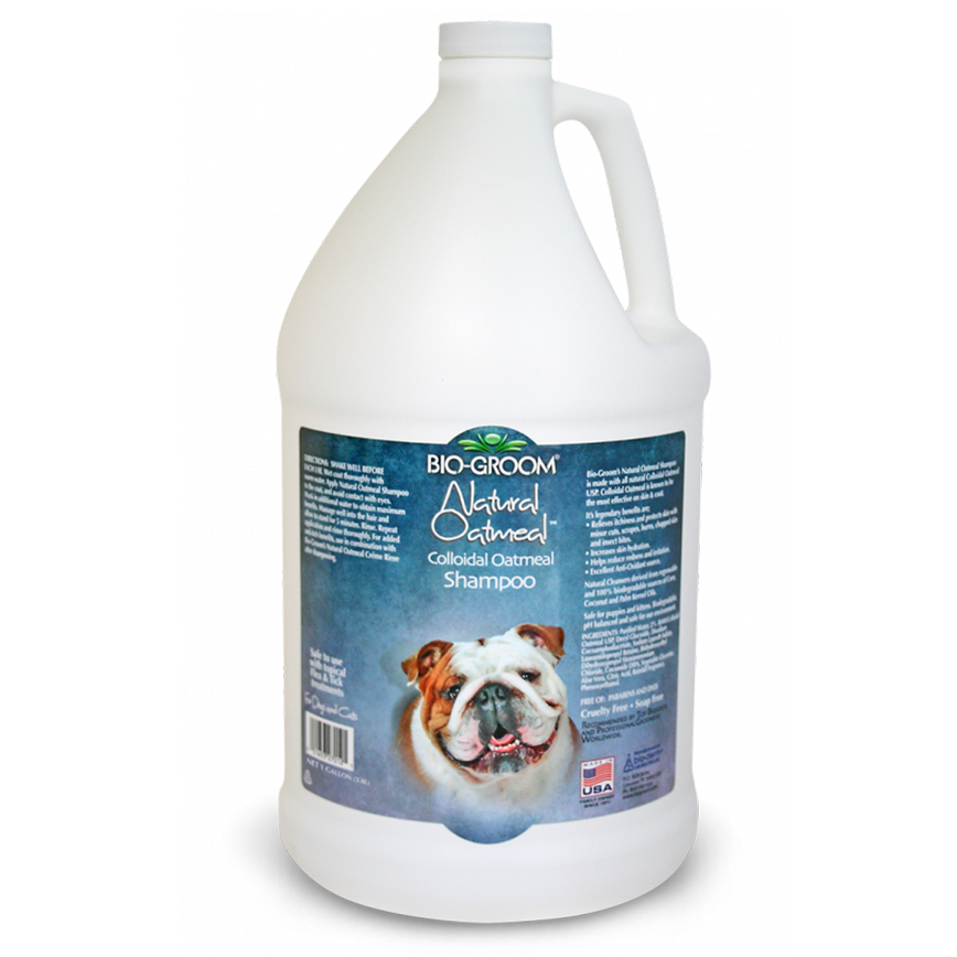 BIO-GROOM 狗狗燕麥滋潤止癢洗毛水 Natural Oatmeal SOOTHING ANTI-ITCH Shampoo 1gal (BG27128)