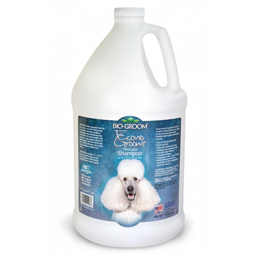 BIO-GROOM 狗狗經濟裝超濃縮洗毛水 Econo Groom TEARLESS 1gal (BG21028)