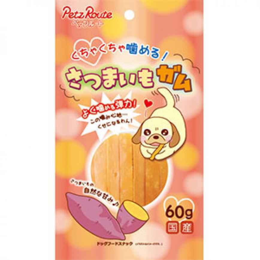 日本Petz Route 甘薯橡皮棒 60g (犬用) 圖 1