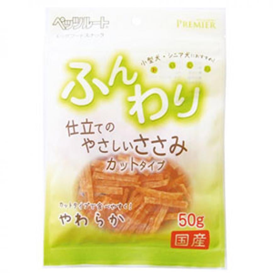 日本Petz Route 軟雞肉切條 50g (犬用)