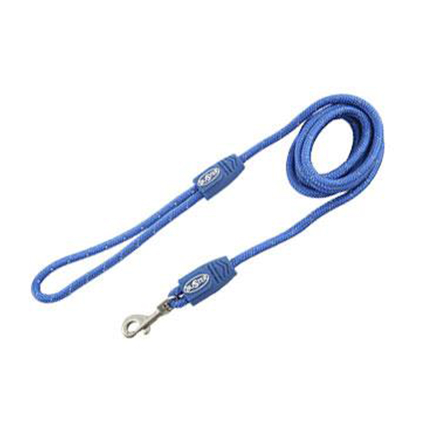 Buster 反光牽繩 Reflective Rope Lead 8mm x 120cm 藍色 (287204)