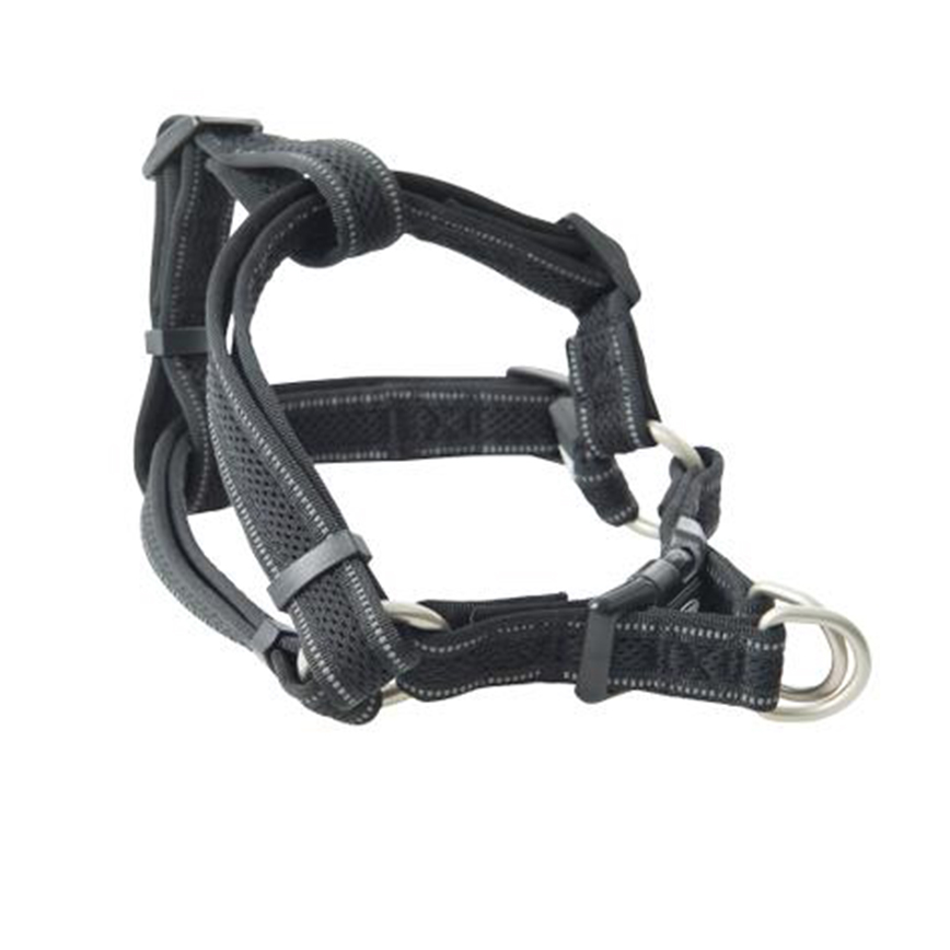 Buster 反光網格胸帶 Reflective Mesh Step-in Harness 25mm 黑色 大碼 (287110) 圖 1