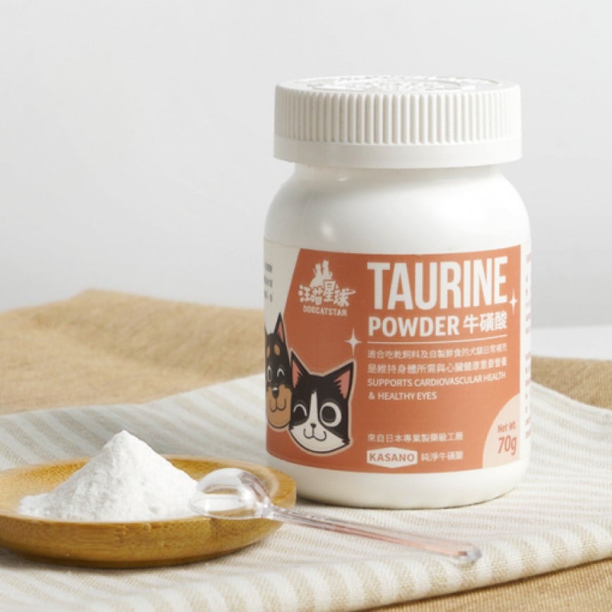 汪喵星球 DogCatStar TAURINE 牛磺酸 70g (貓犬用) (HS714) 圖 1